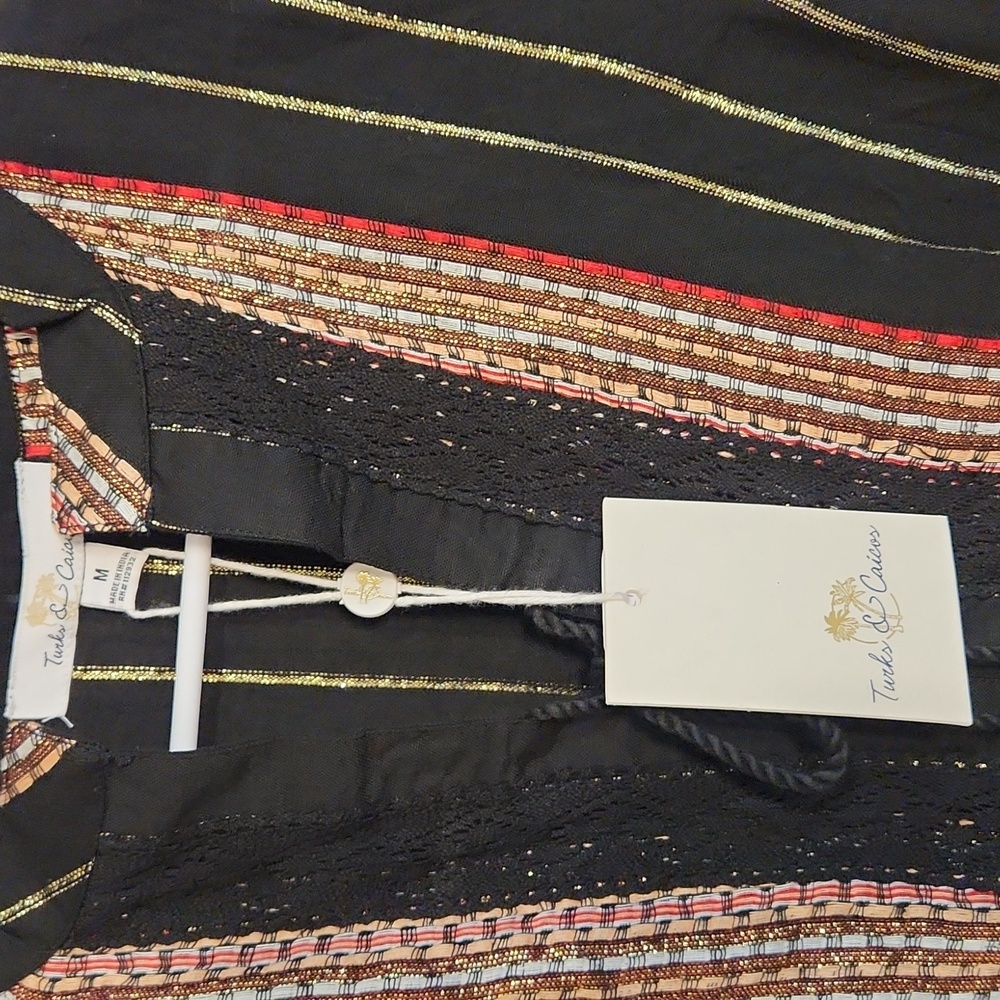 Chic Long Sleeve Striped Dress - Black and Pink - Picture 6 of 7